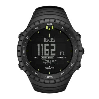 Überholte Suunto Core, komplett All Black Überholte Suunto Core, komplett All Black