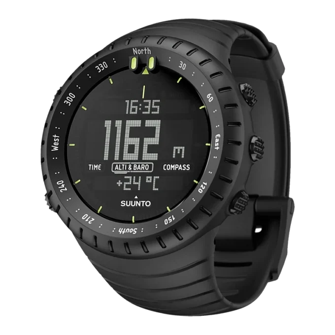 Überholte Suunto Core, komplett All Black