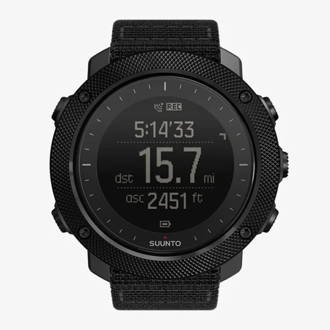 Überholte Suunto Traverse Alpha Stealth – die GPS/GLONASS-Outdoor-Uhr Überholte Suunto Traverse Alpha Stealth – die GPS/GLONASS-Outdoor-Uhr