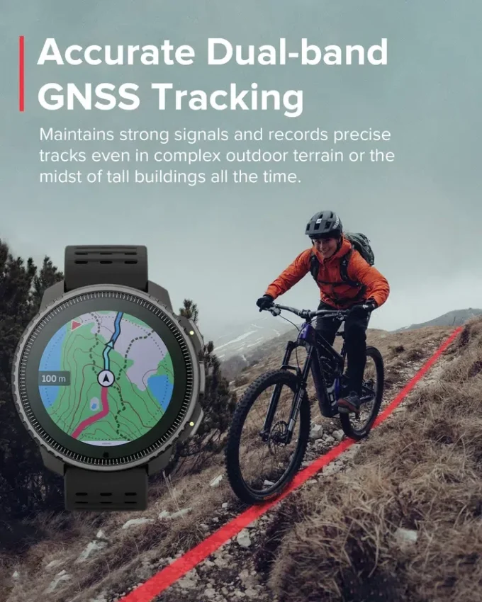 Überholte Suunto Vertical Solar, komplett in All Black