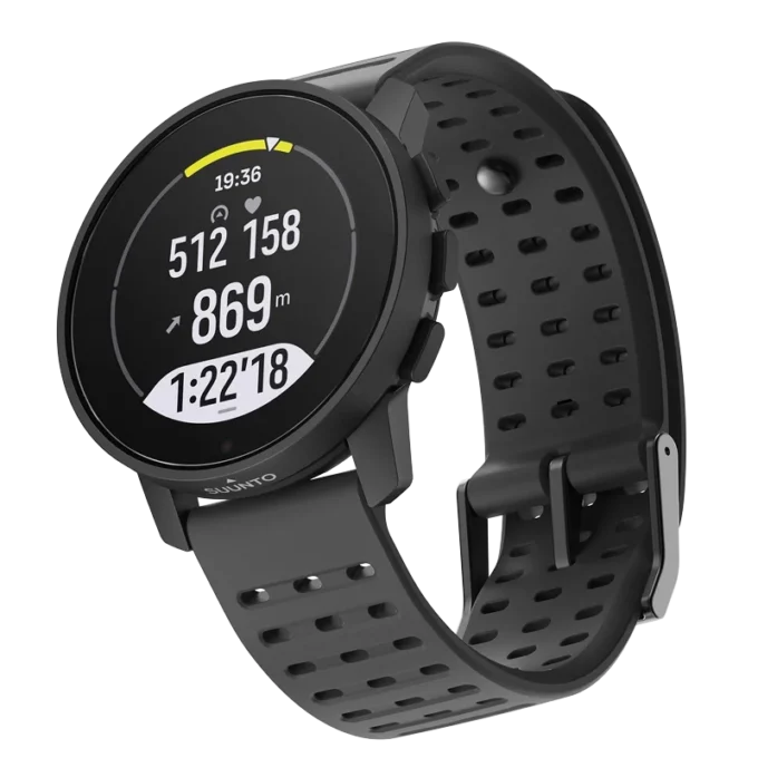 Überholtes Suunto 9 Peak Pro, komplett in All Black Überholtes Suunto 9 Peak Pro, komplett in All Black