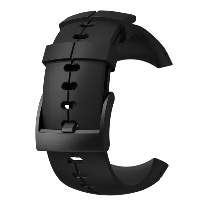 Komplett schwarzes Silikonarmband-Set für Suunto Spartan Ultra-Uhren Komplett schwarzes Silikonarmband-Set für Suunto Spartan Ultra-Uhren