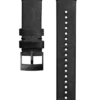 Schwarzes 24-mm-Suunto-Lederarmband für den urbanen Look Schwarzes 24-mm-Suunto-Lederarmband für den urbanen Look