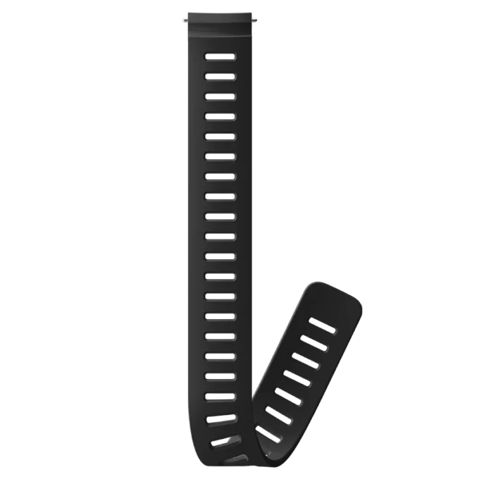 Schwarzes Suunto-Verlängerungsarmband aus Silikon Schwarzes Suunto-Verlängerungsarmband aus Silikon