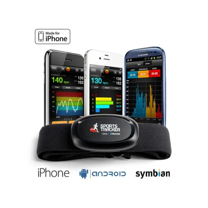 Sports Tracker HRM2 verbindet das Smartphone mit der Sports Tracker App