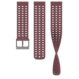 Suunto 22 mm Athletic 2 Silikonarmband, Dark Ruby, S+M