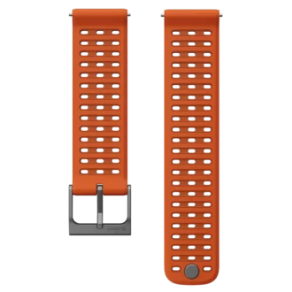 Suunto 22 mm Athletic 9 Silikonarmband Canyon Orange S+M