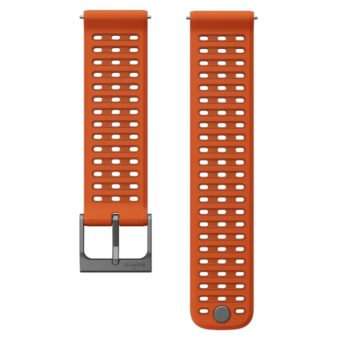 Suunto 22 mm Athletic 9 Silikonarmband Canyon Orange S+M Suunto 22 mm Athletic 9 Silikonarmband Canyon Orange S+M