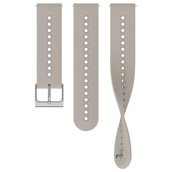 Suunto 22 mm Urban 4 Silikonarmband sandgrau S+M Suunto 22 mm Urban 4 Silikonarmband sandgrau S+M