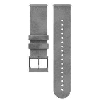 Suunto 22 mm Urban 5 Mikrofaserarmband steingrau M