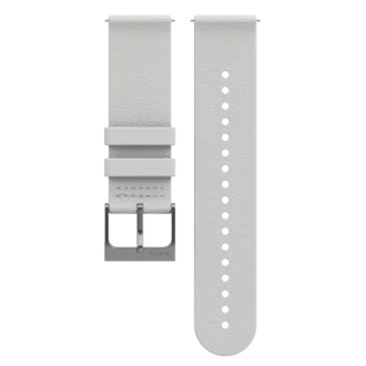 Suunto 22 mm Urban 6 Lederarmband Birkenweiß M