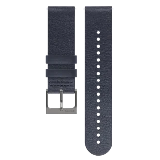 Suunto 22 mm Urban 6 Lederarmband Granitblau M