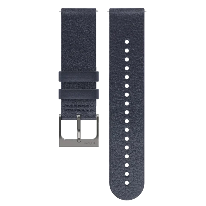 Suunto 22 mm Urban 6 Lederarmband Granitblau M Suunto 22 mm Urban 6 Lederarmband Granitblau M