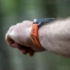 Suunto 24 mm Sportarmband 7 aus Silikon, Granite Orange, Größe S+M Suunto 24 mm Sportarmband 7 aus Silikon, Granite Orange, Größe S+M