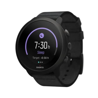 Suunto 3 All Black – kompakte Sportuhr für Gesundheit und Wohlbefinden