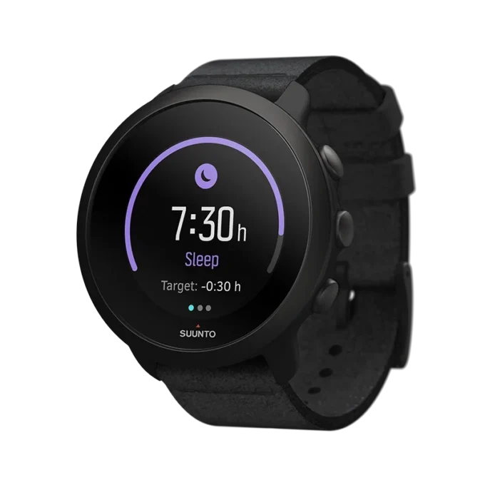 Suunto 3 All Black – kompakte Sportuhr für Gesundheit und Wohlbefinden