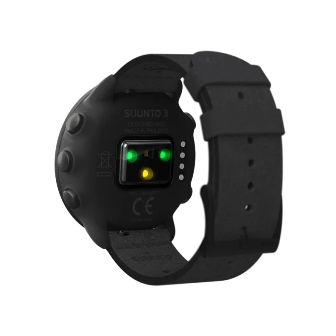 Suunto 3 All Black – kompakte Sportuhr für Gesundheit und Wohlbefinden