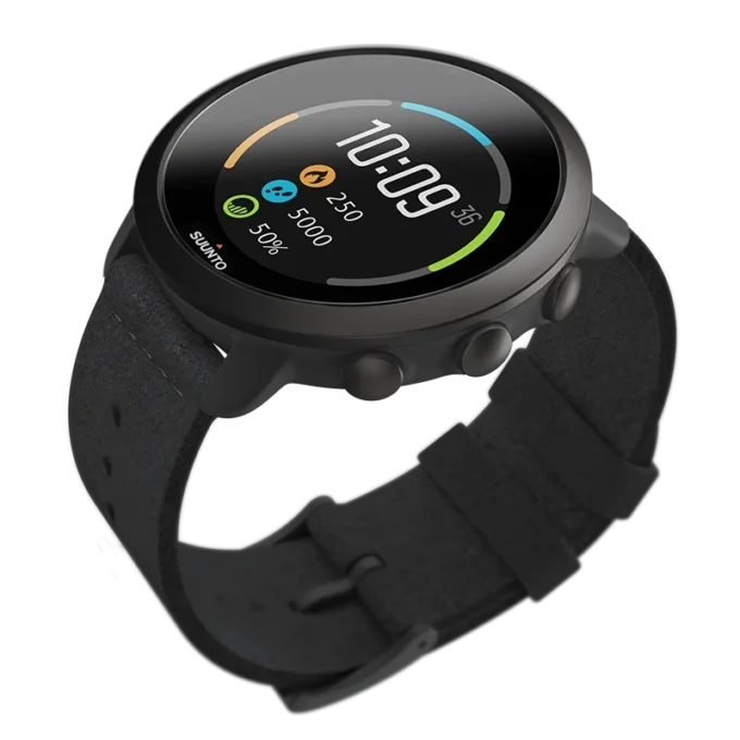 Suunto 3 All Black – kompakte Sportuhr für Gesundheit und Wohlbefinden