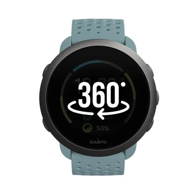 Suunto 3 moss grey – kompakte Sportuhr für Gesundheit und Wohlbefinden