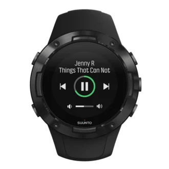Suunto 5 All Black – kompakte GPS-Sportuhr mit hervorragender Akkulaufzeit