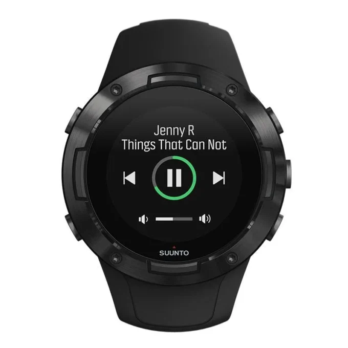 Suunto 5 All Black – kompakte GPS-Sportuhr mit hervorragender Akkulaufzeit