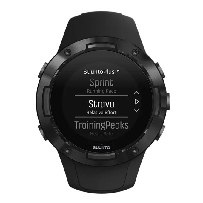 Suunto 5 All Black – kompakte GPS-Sportuhr mit hervorragender Akkulaufzeit