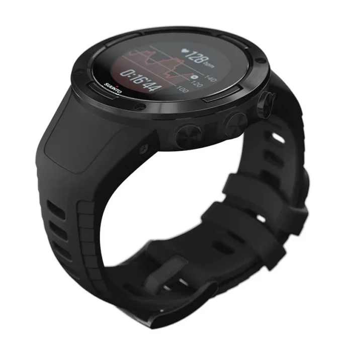 Suunto 5 All Black – kompakte GPS-Sportuhr mit hervorragender Akkulaufzeit