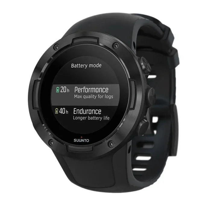 Suunto 5 All Black – kompakte GPS-Sportuhr mit hervorragender Akkulaufzeit
