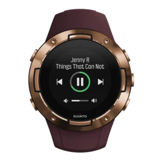 Suunto 5 Burgundy Copper – kompakte GPS-Sportuhr mit hervorragender Akkulaufzeit
