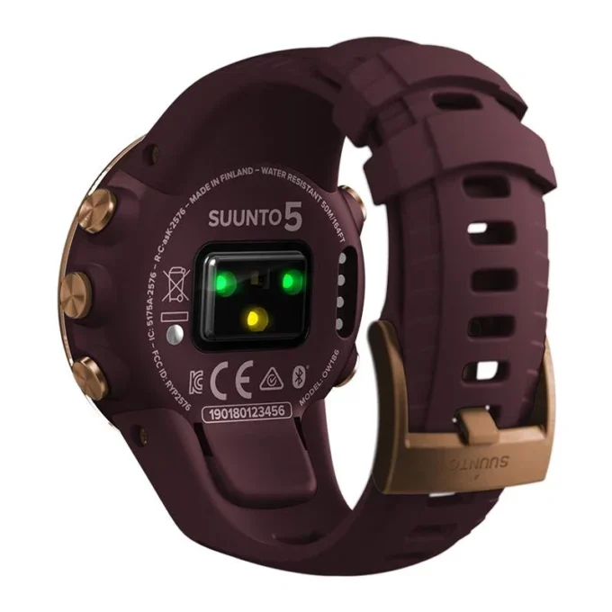 Suunto 5 Burgundy Copper – kompakte GPS-Sportuhr mit hervorragender Akkulaufzeit