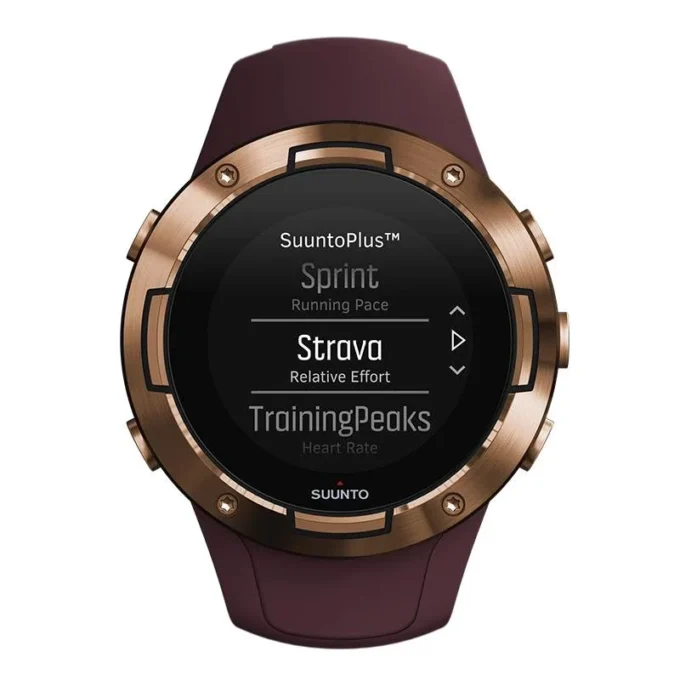 Suunto 5 Burgundy Copper – kompakte GPS-Sportuhr mit hervorragender Akkulaufzeit