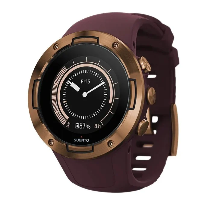 Suunto 5 Burgundy Copper – kompakte GPS-Sportuhr mit hervorragender Akkulaufzeit