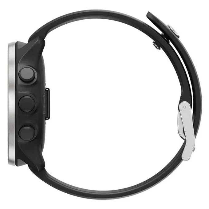 Suunto 5 Peak Black – leichte Multisportuhr für Training, Erkundungen und Wohlbefinden
