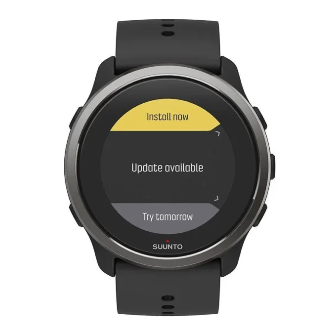 Suunto 5 Peak Black – leichte Multisportuhr für Training, Erkundungen und Wohlbefinden