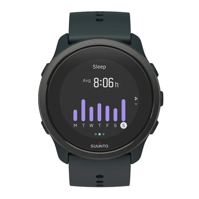 Suunto 5 Peak Cave Green – leichte Multisportuhr für Training, Erkundungen und Wohlbefinden