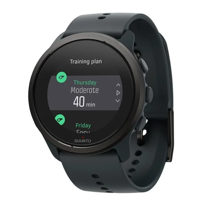 Suunto 5 Peak Cave Green – leichte Multisportuhr für Training, Erkundungen und Wohlbefinden
