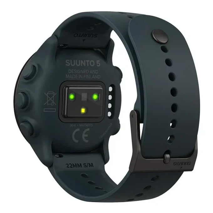 Suunto 5 Peak Cave Green – leichte Multisportuhr für Training, Erkundungen und Wohlbefinden