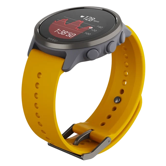 Suunto 5 Peak Ocker – leichte Multisportuhr für Training, Erkundung und Wohlbefinden