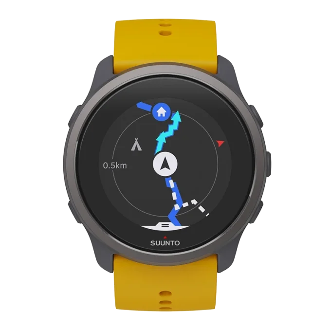 Suunto 5 Peak Ocker – leichte Multisportuhr für Training, Erkundung und Wohlbefinden