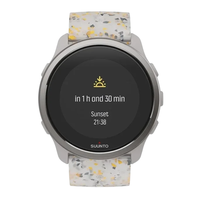 Suunto 5 Peak Ridge Sand Multicolor – leichte Multisportuhr für Training, Erkundung und Wohlbefinden
