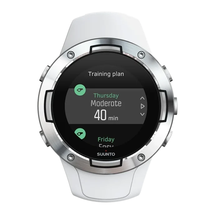 Suunto 5 White – kompakte GPS-Sportuhr mit hervorragender Akkulaufzeit