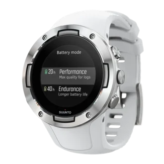 Suunto 5 White – kompakte GPS-Sportuhr mit hervorragender Akkulaufzeit