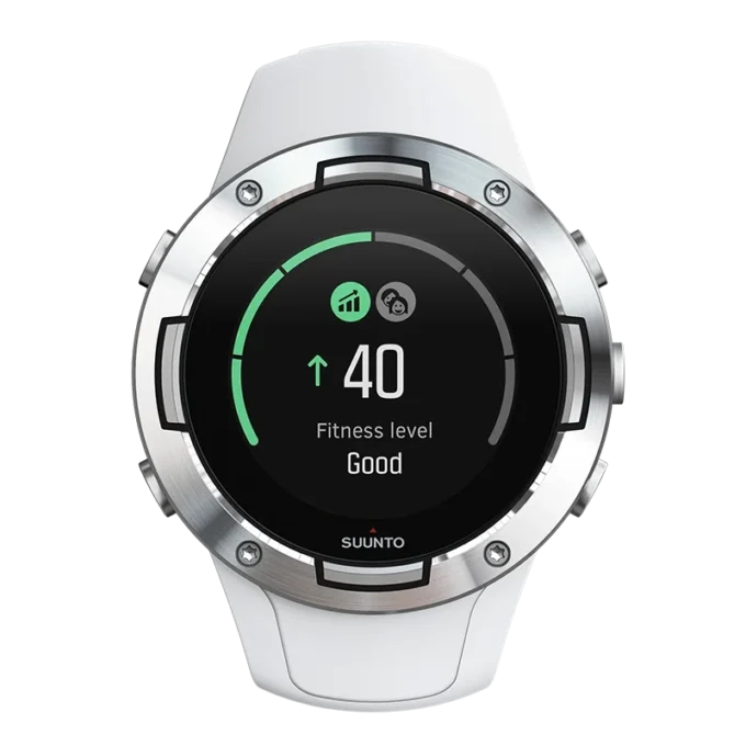 Suunto 5 White – kompakte GPS-Sportuhr mit hervorragender Akkulaufzeit
