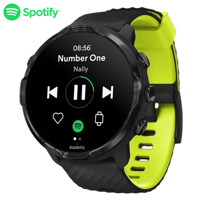 Suunto 7 Black Lime – Smartwatch mit vielseitigen Sportfunktionen Suunto 7 Black Lime – Smartwatch mit vielseitigen Sportfunktionen