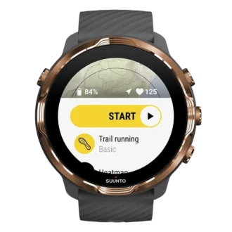 Suunto 7 Graphite Copper – Smartwatch mit vielseitigen Sportfunktionen