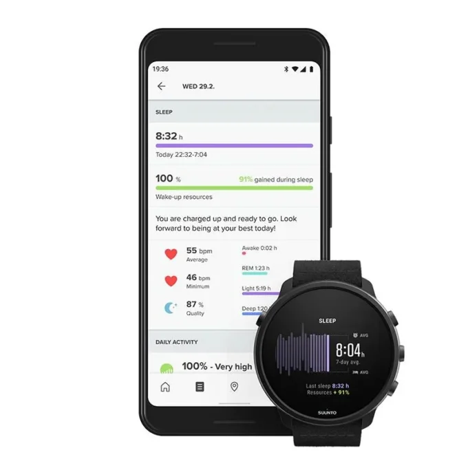 Suunto 7 mattschwarz Titan – Smartwatch mit vielseitigen Sportfunktionen Suunto 7 mattschwarz Titan – Smartwatch mit vielseitigen Sportfunktionen