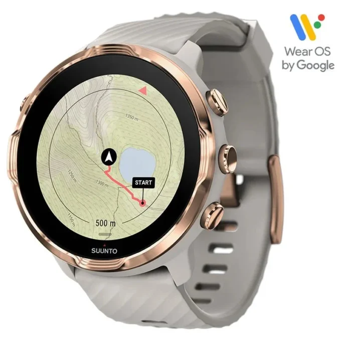 Suunto 7 Sandstone Rosegold – Smartwatch mit vielseitiger Sportfunktionalität Suunto 7 Sandstone Rosegold – Smartwatch mit vielseitiger Sportfunktionalität