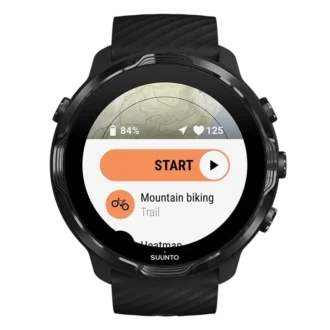Suunto 7 schwarz – Smartwatch mit vielseitigem Sporterlebnis