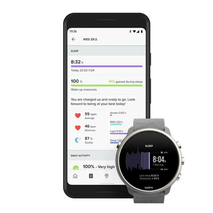 Suunto 7 Stone Gray Titanium – Smartwatch mit vielseitiger Sportfunktionalität Suunto 7 Stone Gray Titanium – Smartwatch mit vielseitiger Sportfunktionalität