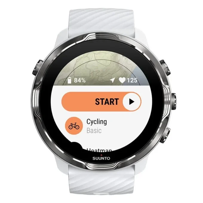 Suunto 7 White Burgundy – Smartwatch mit vielseitiger Sportfunktionalität Suunto 7 White Burgundy – Smartwatch mit vielseitiger Sportfunktionalität